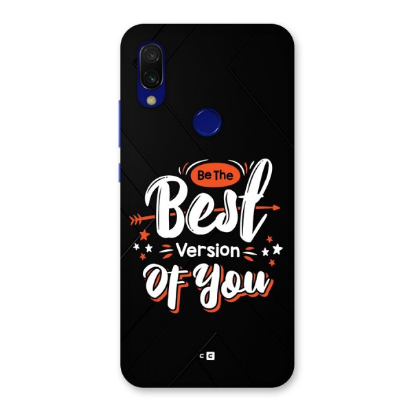 Be The Best Back Case for Redmi 7