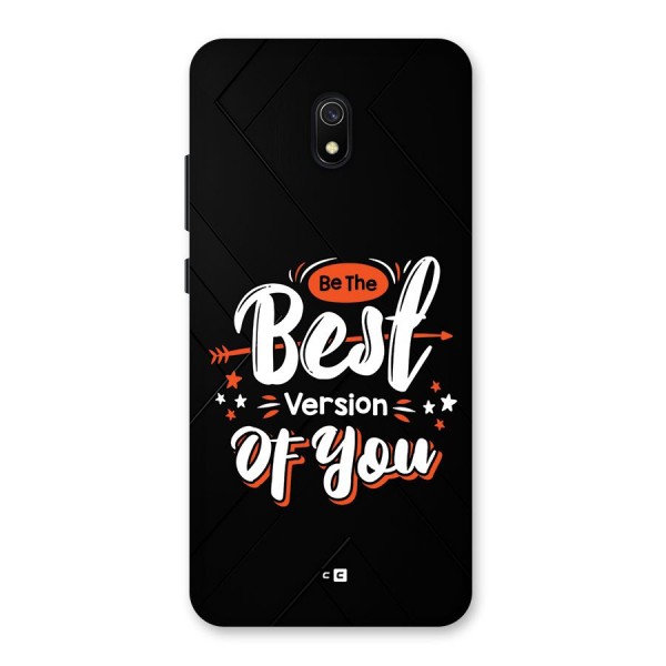 Be The Best Back Case for Redmi 8A