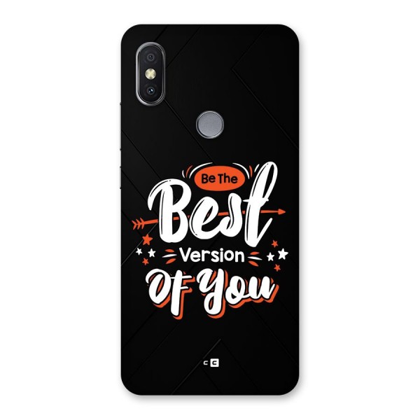 Be The Best Back Case for Redmi Y2