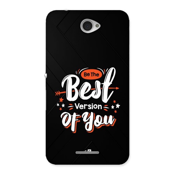 Be The Best Back Case for Xperia E4