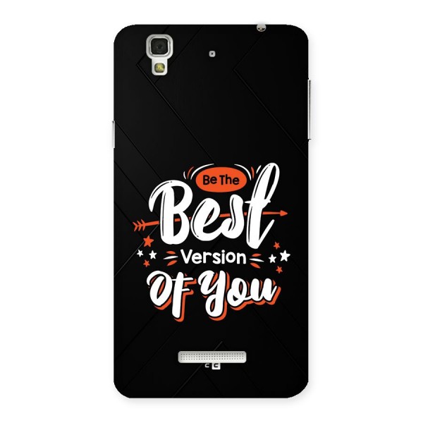 Be The Best Back Case for YU Yureka Plus