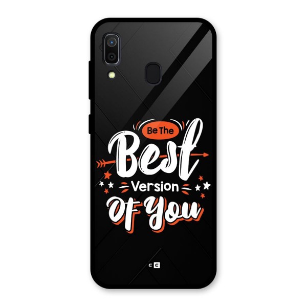 Be The Best Glass Back Case for Galaxy A30