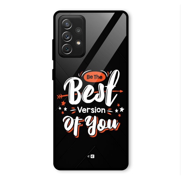 Be The Best Glass Back Case for Galaxy A72