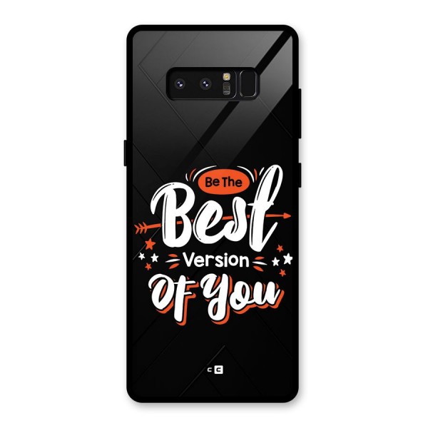 Be The Best Glass Back Case for Galaxy Note 8