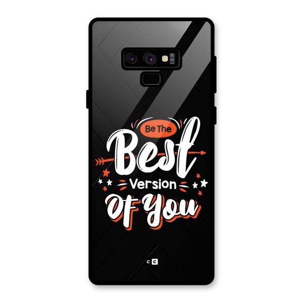 Be The Best Glass Back Case for Galaxy Note 9