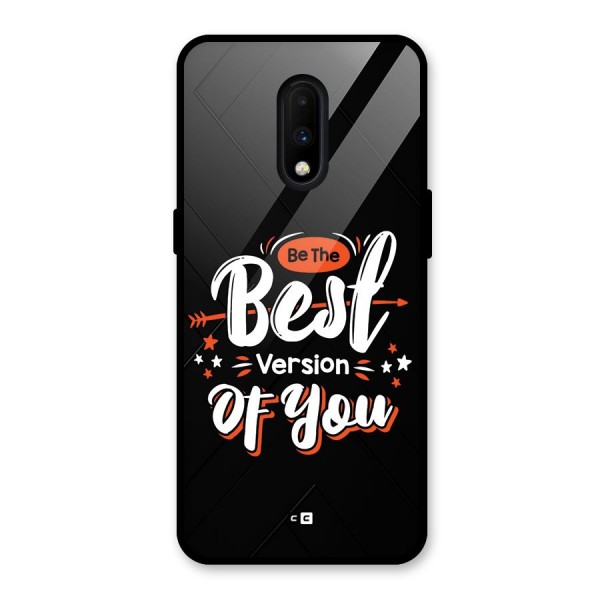 Be The Best Glass Back Case for OnePlus 7