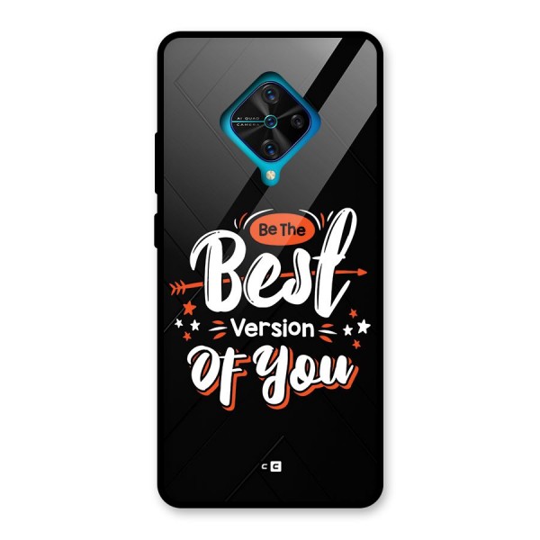 Be The Best Glass Back Case for Vivo S1 Pro
