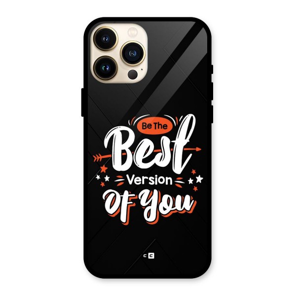 Be The Best Glass Back Case for iPhone 13 Pro Max