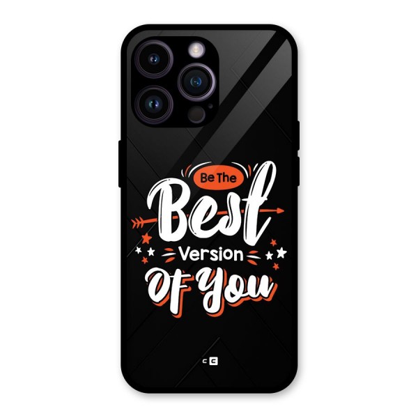 Be The Best Glass Back Case for iPhone 14 Pro Max