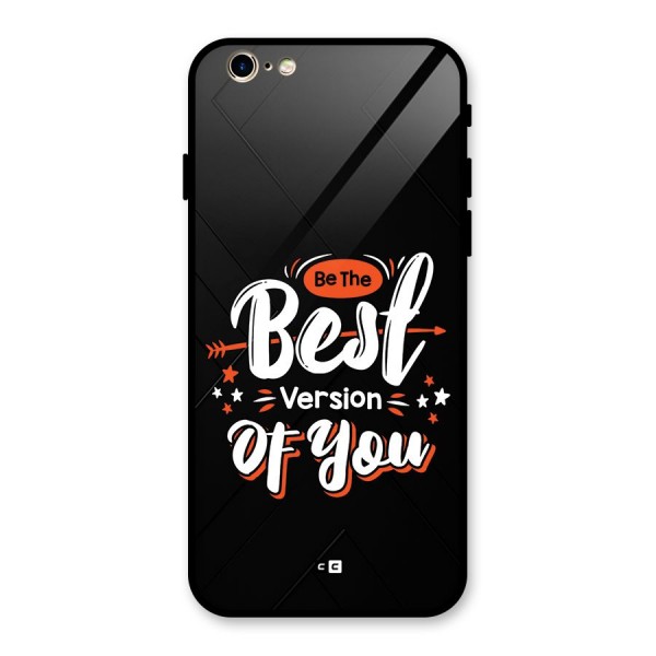 Be The Best Glass Back Case for iPhone 6 6S