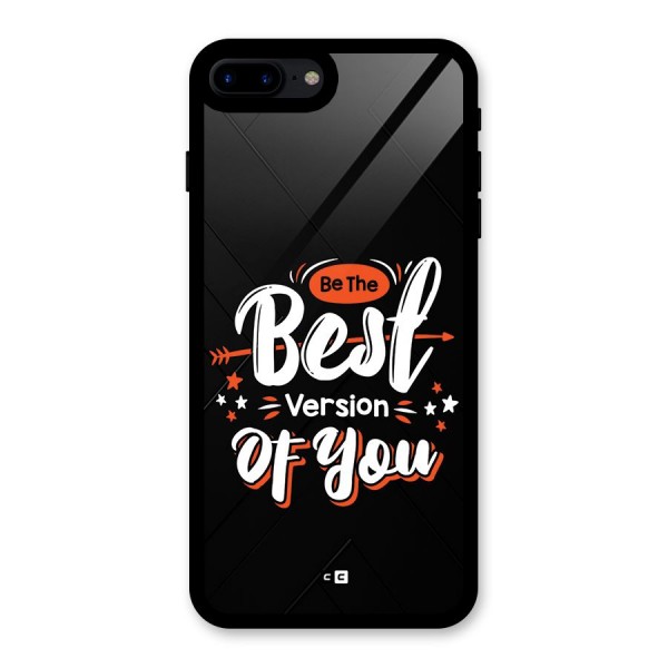 Be The Best Glass Back Case for iPhone 8 Plus