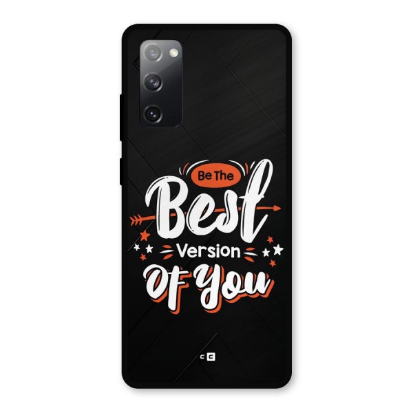 Be The Best Metal Back Case for Galaxy S20 FE 5G