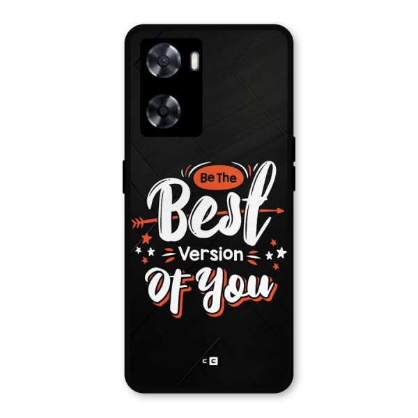 Be The Best Metal Back Case for Oppo A77