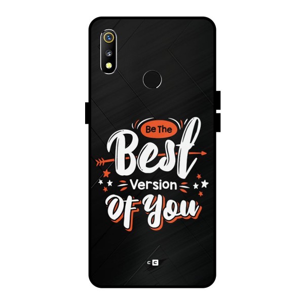 Be The Best Metal Back Case for Realme 3