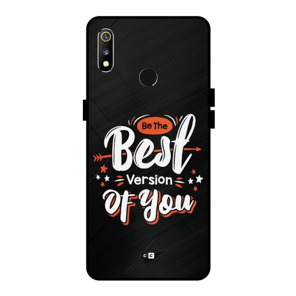 Be The Best Metal Back Case for Realme 3i