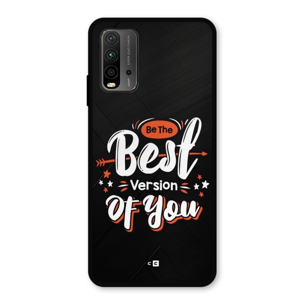 Be The Best Metal Back Case for Redmi 9 Power