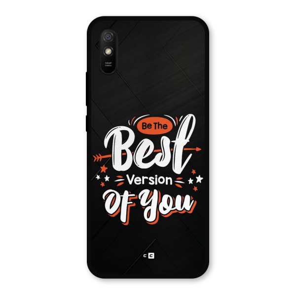 Be The Best Metal Back Case for Redmi 9a