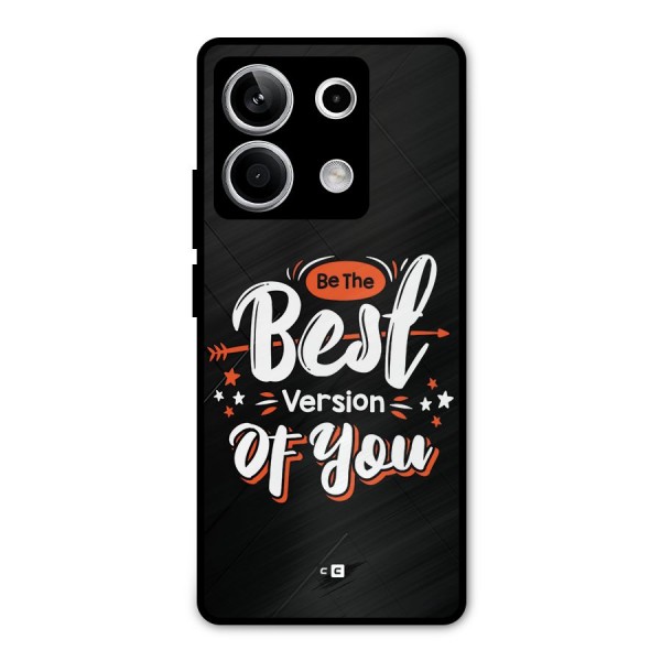 Be The Best Metal Back Case for Redmi Note 13 5G