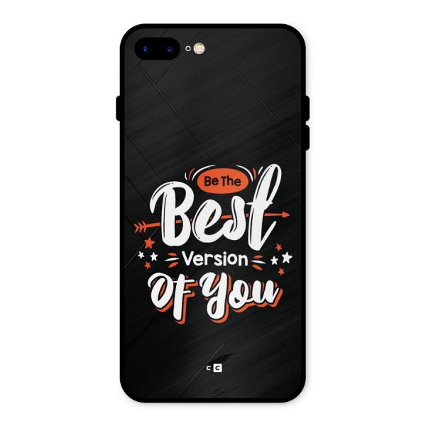 Be The Best Metal Back Case for iPhone 8 Plus