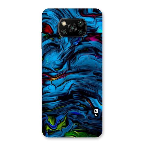 Beautiful Abstract Design Art Back Case for Poco X3