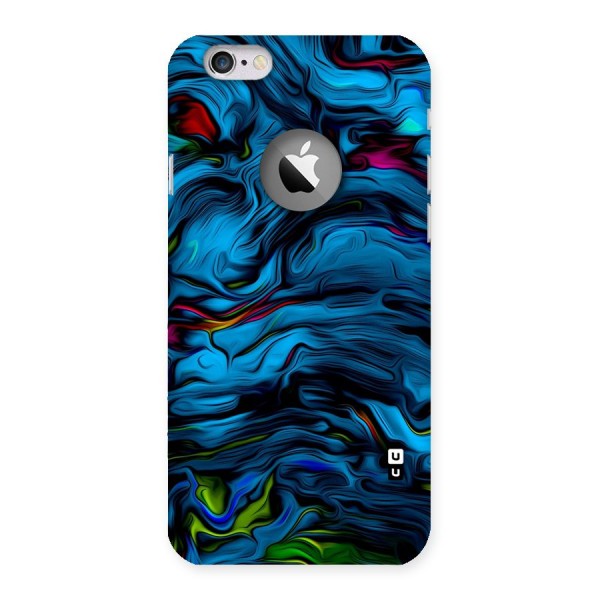 Beautiful Abstract Design Art Back Case for iPhone 6 Logo Cut