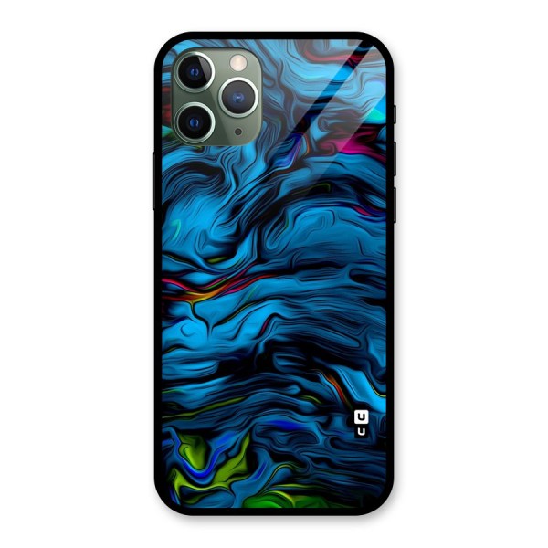 Beautiful Abstract Design Art Glass Back Case for iPhone 11 Pro