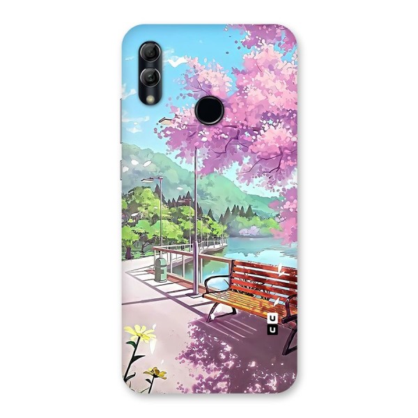 Beautiful Cherry Blossom Landscape Back Case for Honor 10 Lite