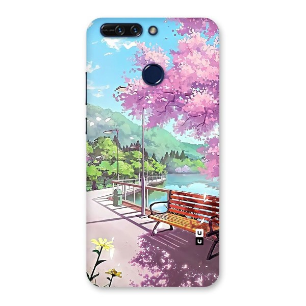 Beautiful Cherry Blossom Landscape Back Case for Honor 8 Pro