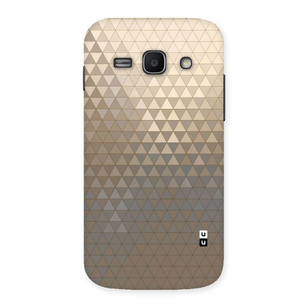 Beautiful Golden Pattern Back Case for Galaxy Ace 3