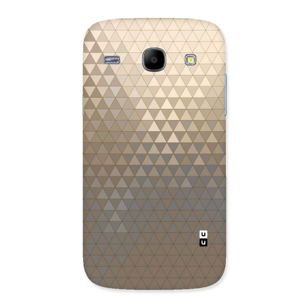 Beautiful Golden Pattern Back Case for Galaxy Core