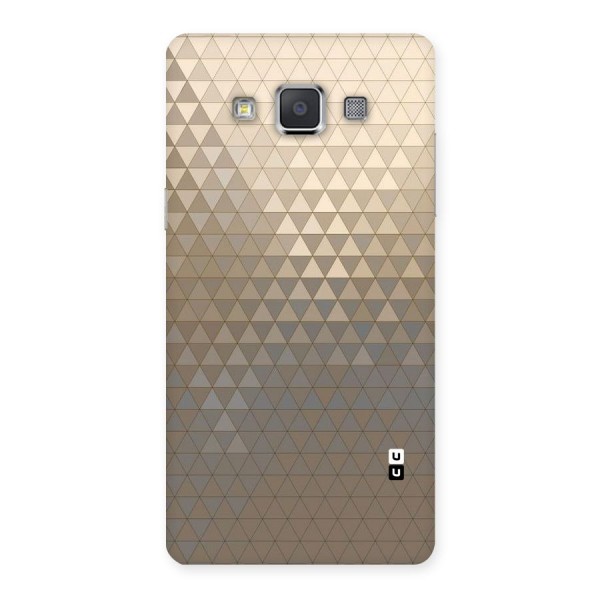 Beautiful Golden Pattern Back Case for Galaxy Grand 3