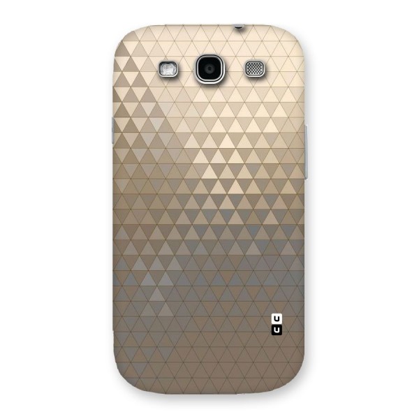 Beautiful Golden Pattern Back Case for Galaxy S3