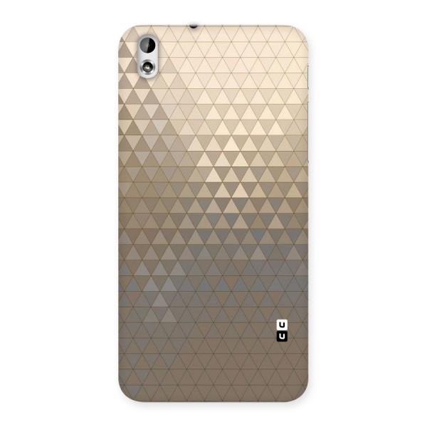Beautiful Golden Pattern Back Case for HTC Desire 816s