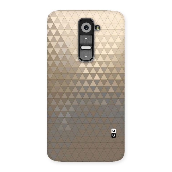 Beautiful Golden Pattern Back Case for LG G2