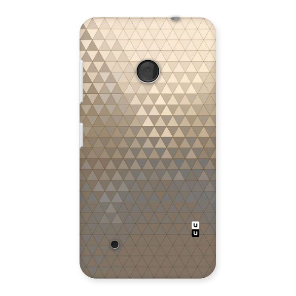 Beautiful Golden Pattern Back Case for Lumia 530