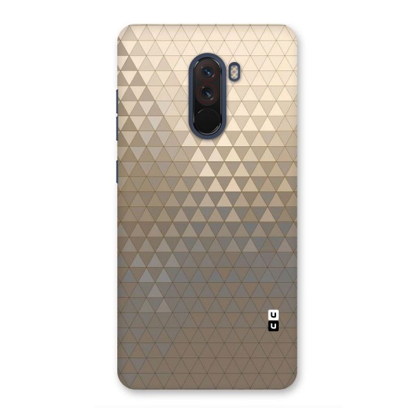 Beautiful Golden Pattern Back Case for Poco F1