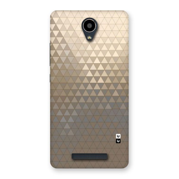 Beautiful Golden Pattern Back Case for Redmi Note 2