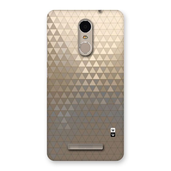 Beautiful Golden Pattern Back Case for Xiaomi Redmi Note 3