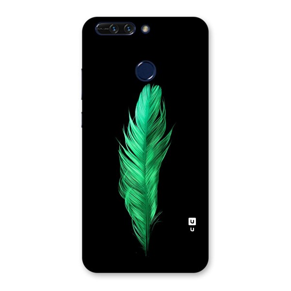 Beautiful Green Feather Back Case for Honor 8 Pro