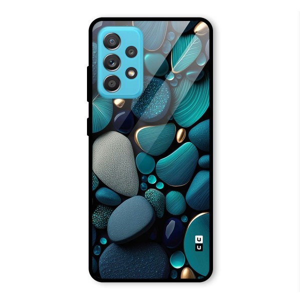 Beautiful Pebble Stones Glass Back Case for Galaxy A52