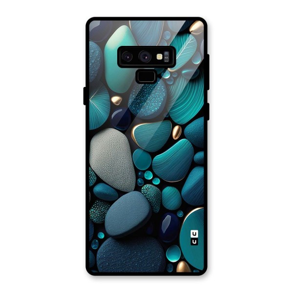 Beautiful Pebble Stones Glass Back Case for Galaxy Note 9