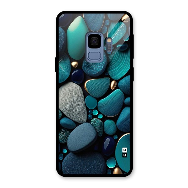 Beautiful Pebble Stones Glass Back Case for Galaxy S9