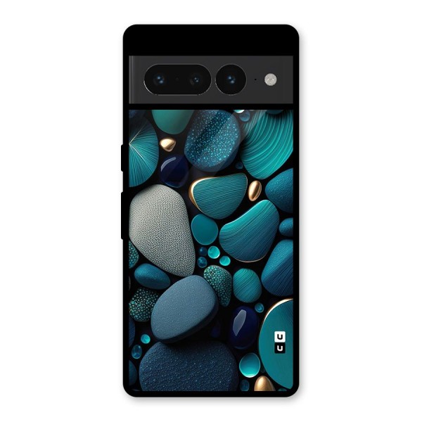 Beautiful Pebble Stones Glass Back Case for Google Pixel 7 Pro