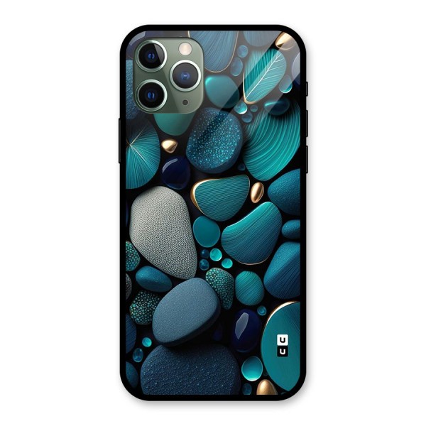 Beautiful Pebble Stones Glass Back Case for iPhone 11 Pro