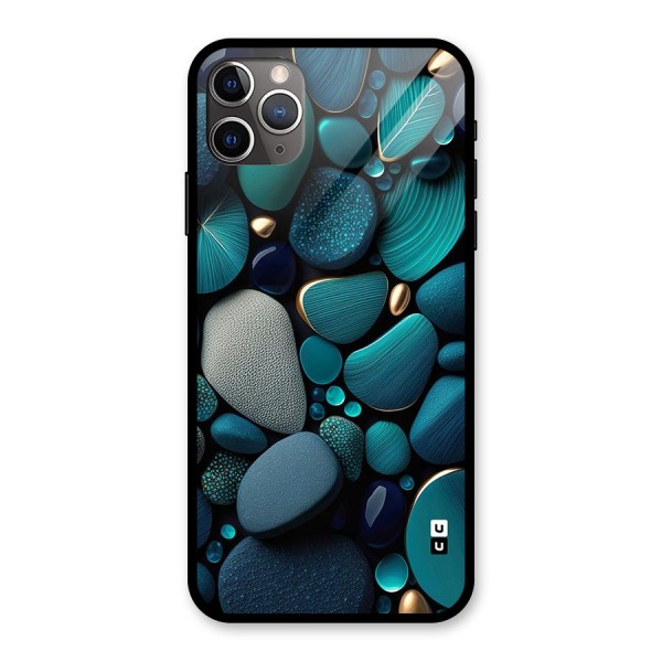 Beautiful Pebble Stones Glass Back Case for iPhone 11 Pro Max