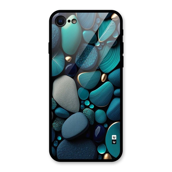 Beautiful Pebble Stones Glass Back Case for iPhone 7