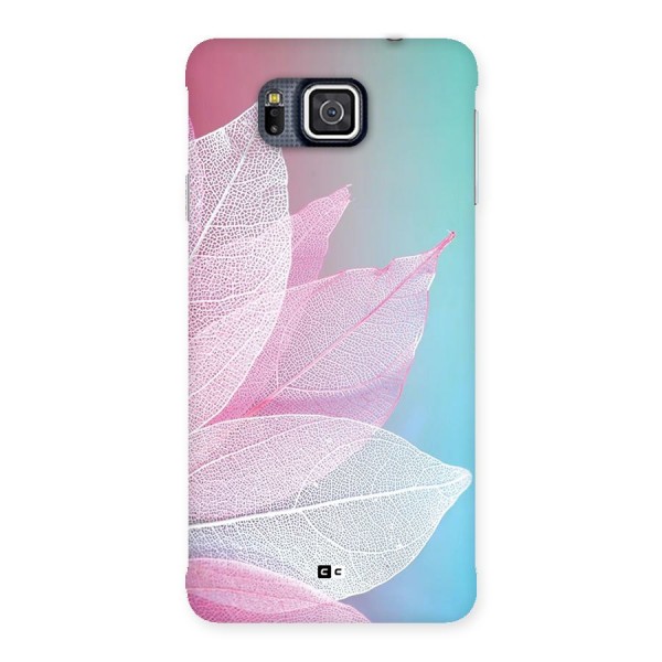 Beautiful Petals Vibes Back Case for Galaxy Alpha