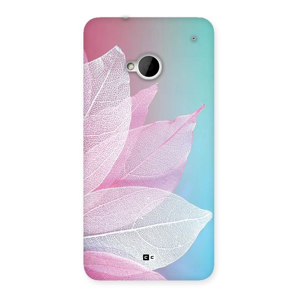 Beautiful Petals Vibes Back Case for One M7 (Single Sim)