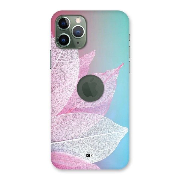 Beautiful Petals Vibes Back Case for iPhone 11 Pro Logo Cut
