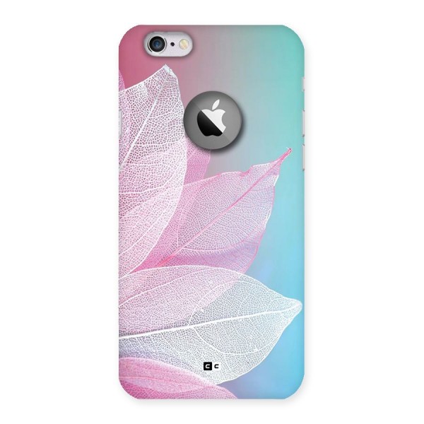 Beautiful Petals Vibes Back Case for iPhone 6 Logo Cut
